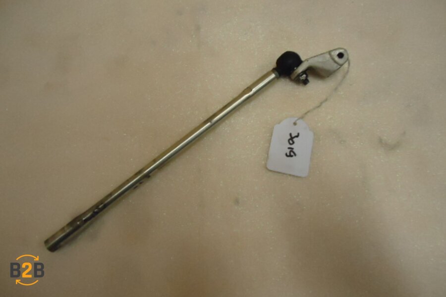 voetsteunen en schetsplaten, schakelstang