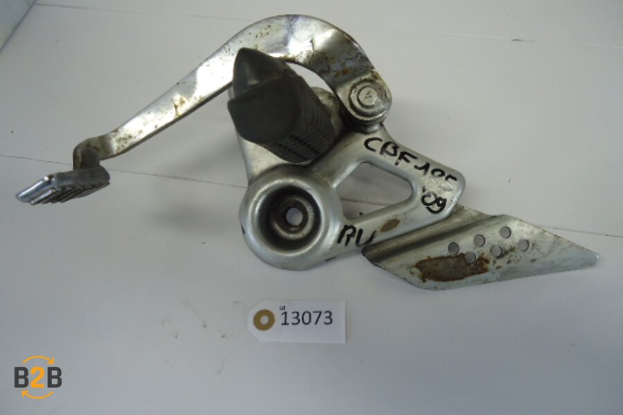 voetsteunen en schetsplaten, schetsplaat voetsteun rempedaal