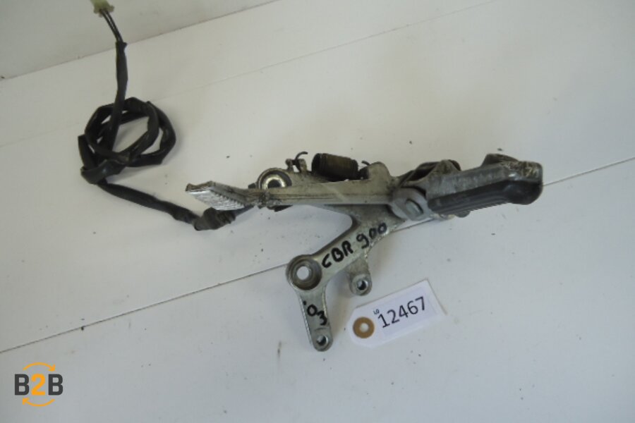 voetsteunen en schetsplaten, schetsplaat voetsteun rempedaal