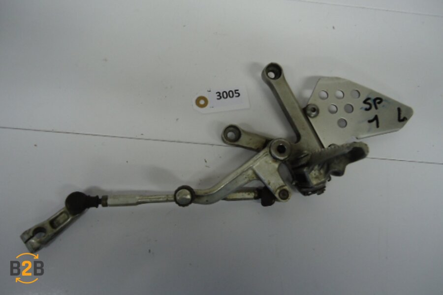 voetsteunen en schetsplaten, schetsplaat voetsteun schakelpedaal