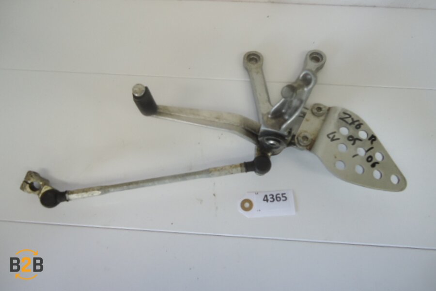 voetsteunen en schetsplaten, schetsplaat voetsteun schakelpedaal