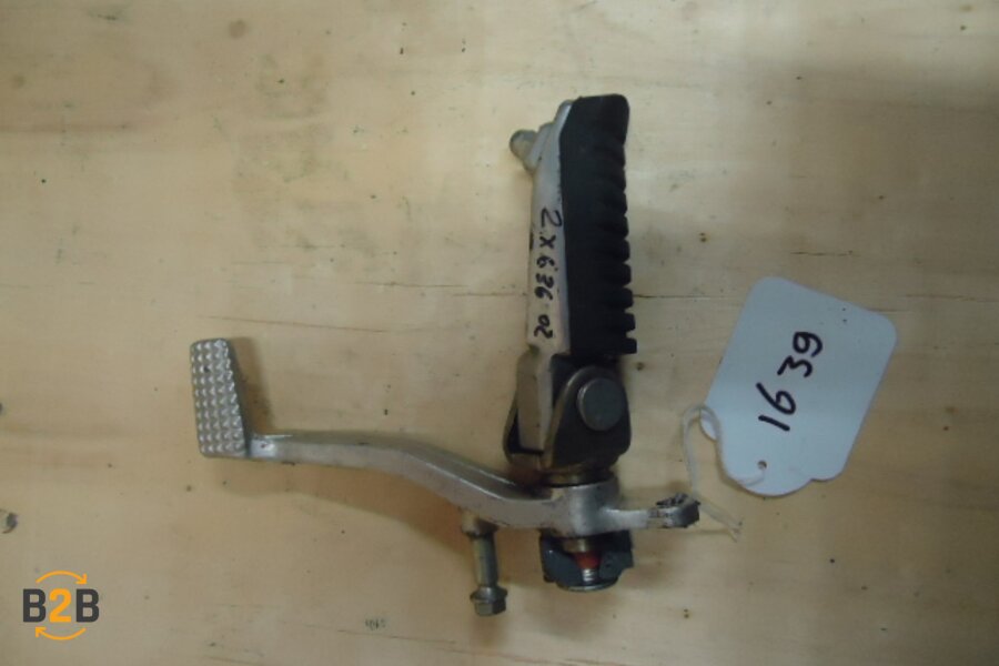 voetsteunen en schetsplaten, voetsteun