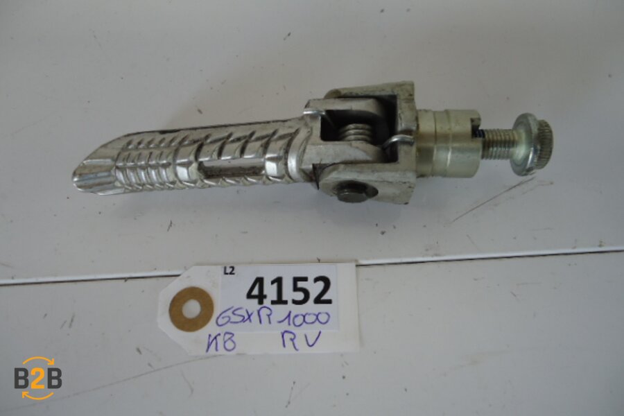 voetsteunen en schetsplaten, voetsteun